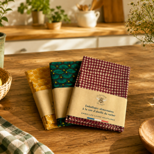 Lot de 3 Bee Wrap du rucher