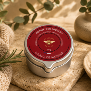 bougie de massage -sportifs