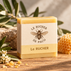 savon artisanal miel lavande propolis